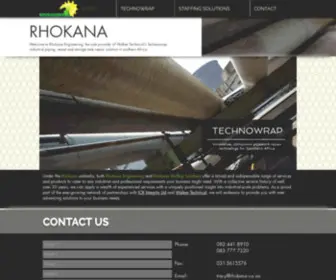 Rhokana.com(Rhokana Engineering Ltd) Screenshot