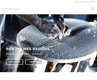 Rholmesdesigns.com(Rob Holmes Designs) Screenshot