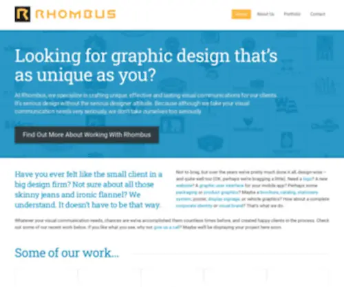 Rhombusdesign.net(Rhombusdesign) Screenshot