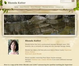 Rhondakutter.com(Rhonda Kutter) Screenshot