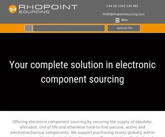 Rhopointsourcing.com(Rhopoint Sourcing) Screenshot