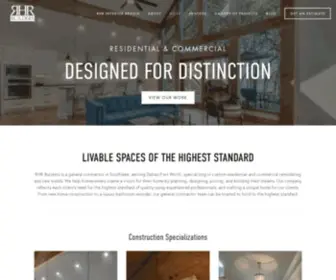 RHrbuilders.com(RHR Builders) Screenshot