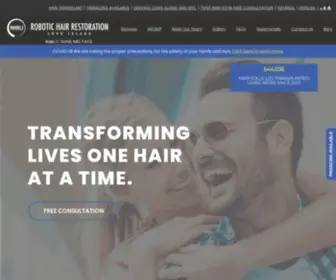 RHrli.com(Hair Restoration & Hair Loss Treatments) Screenshot