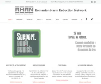 RHRN.ro(Romanian Harm Reduction Network) Screenshot