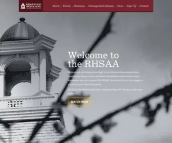Rhsalumniassociation.org(Ridgewood High School Alumni) Screenshot