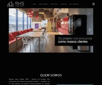 Rhsengenharia.com.br(RHS) Screenshot