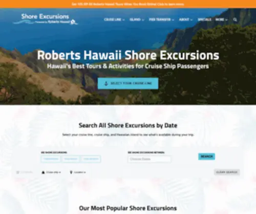RHshorex.com(Shore Excursions) Screenshot