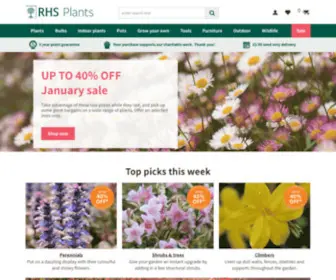 RHSplants.co.uk(RHS Plants) Screenshot