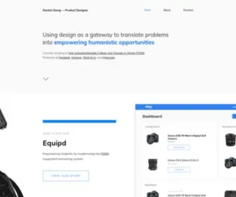 RHTcheng.co(Product Designer) Screenshot