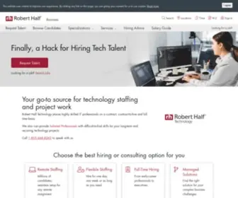 RHT.com(Find Top IT Staff or Tech Jobs) Screenshot