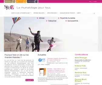 Rhumatologie.asso.fr(Rhumatologie) Screenshot