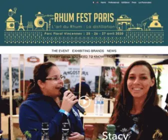 Rhumfestparis.com(Rhum Fest Paris 2020) Screenshot