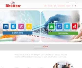 Rhutten.com(Produzione chimica per il fai da te ed il professionale) Screenshot