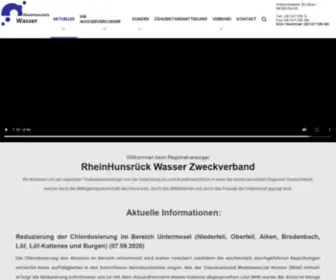 Rhwasser.de(RheinHunsrück) Screenshot