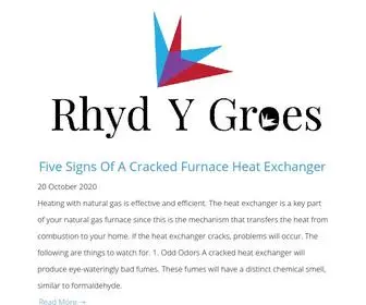 RHYD-Y-Groes.com(Troubleshooting Your HVAC System) Screenshot