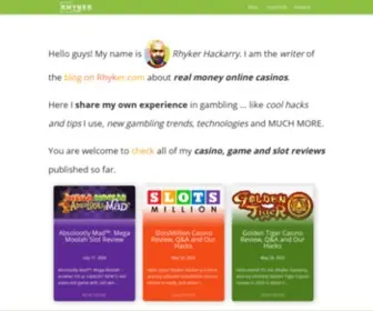 RHyker.com(Rhyker Hackarry) Screenshot