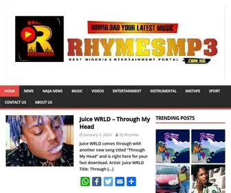 RHymesMP3.com.ng(Rhymesmp3) Screenshot