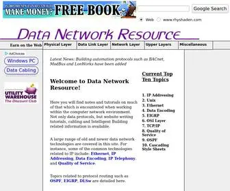 RHYshaden.com(Data Networks) Screenshot