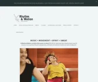 RHYThmandmotion.com(Rhythm & Motion) Screenshot