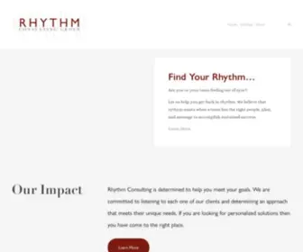 RHYTHMCG.com(Rhythm Consulting Group) Screenshot