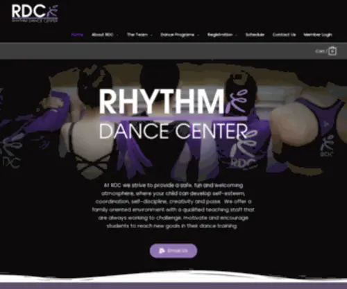 RHYTHmdancecenter.ca(Rhythm Dance Center) Screenshot