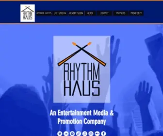 RHYTHmhaus.com(Live Music Streaming Service) Screenshot