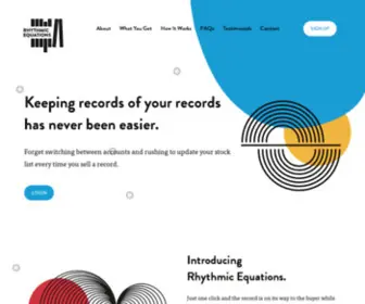 RHYThmicequations.com(Rhythmic Equations) Screenshot