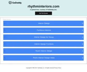 RHYThminteriors.com(Rhythm Interiors) Screenshot