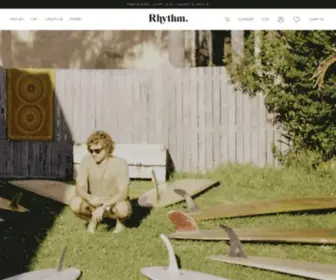 RHYTHmlivin.com(Rhythm US) Screenshot