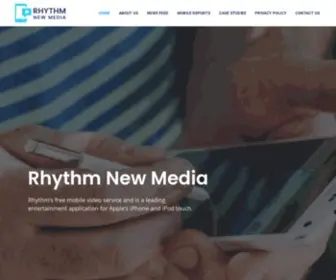 RHYTHmnewmedia.com(Rhythm New Media) Screenshot