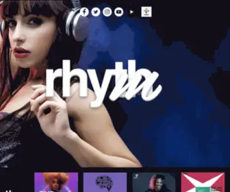 RHYTHmradio.co.uk(Rhythm Radio UK) Screenshot