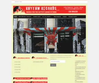 RHYTHmrecords.gr(Vinyls) Screenshot