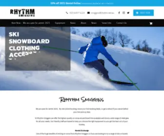 RHYTHMsmiggins.com.au(Perisher) Screenshot