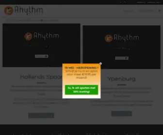 RHYTHMsports.nl(Rhythm Sports) Screenshot