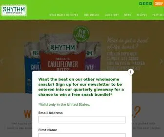 RHYTHmsuperfoods.com(Rhythm Superfoods) Screenshot