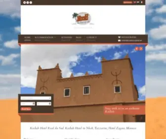 Riaddusud.net(Kasbah Hotel Riad du Sud) Screenshot