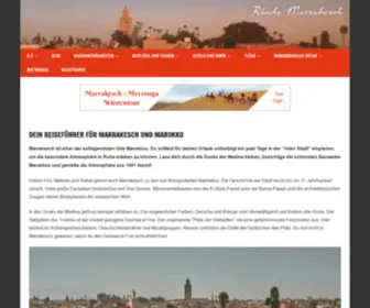 Riads-Marrakesch.de(Dein Online) Screenshot