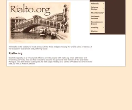 Rialto.org(Index) Screenshot