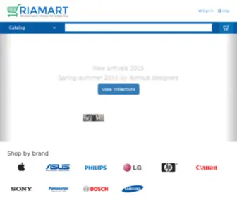 Riamart.com(Online shopping) Screenshot