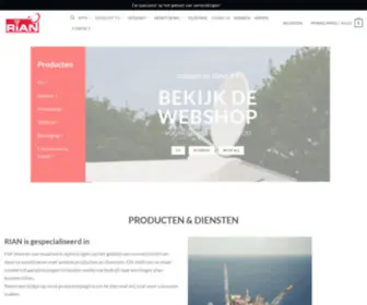 Rian-BV.nl(Rian BV) Screenshot