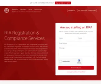 Riaregistrar.com(RIA Registrar) Screenshot