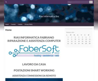 Riasinformatica.it(Rias Informatica Snc) Screenshot