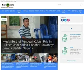 Riau24.com(Informasi Anda Genggam) Screenshot