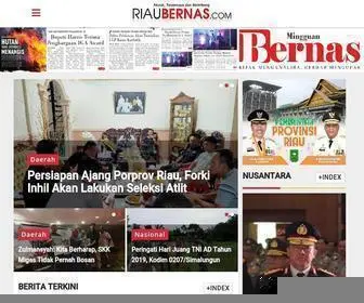 Riaubernas.com(Terpercaya Dan Berimbang) Screenshot