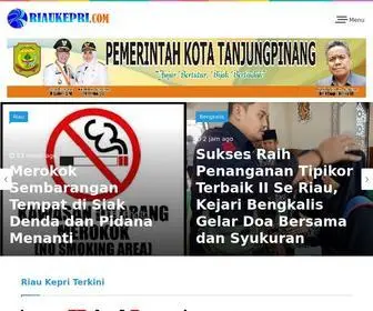 Riaukepri.com(Riau Kepri Com) Screenshot