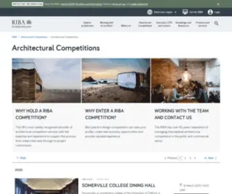 Ribacompetitions.com(RIBA Competitions) Screenshot