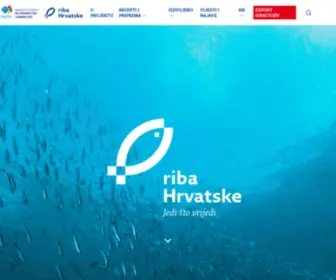 Ribahrvatske.hr(Riba Hrvatske) Screenshot