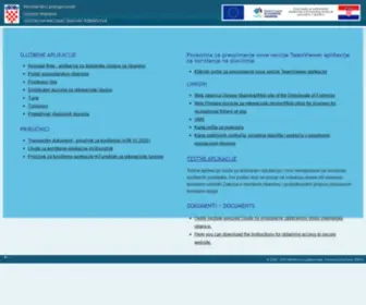 Ribarstvo.hr(Informacijski sustav ribarstva) Screenshot