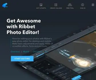 Ribbet.com Screenshot