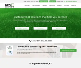 Ribbitbusiness.com(Managed IT Services) Screenshot